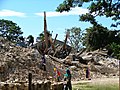 Verwoeste kerk in Loon