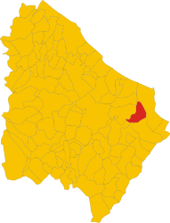 Monteodorisio – Mappa