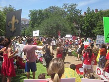 March Against Monsanto end at Jackson Square New Orleans 7.JPG