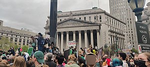 May 2022 abortion protest at Foley Square 08.jpg