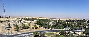 Orașul situat în mijlocul deșertului