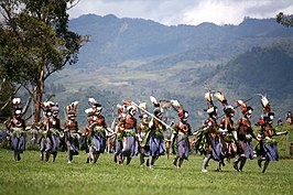 De Mount Hagen Cultural Show; een van de grootste evenementen op cultuurgebied in Papoea.