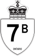 Highway 7B marker