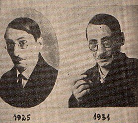 Моша Пијаде како осуденик 1925. и 1931