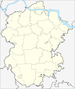 Kanash is located in Chuvash Republic