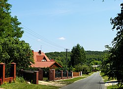 Overlooking the hills of Kopanka-Dąbrowa