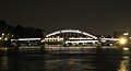 Passerelle Debilly de nuit