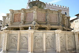 Perugia - Fontana Maggiore (sec. XIII) - Foto G. Dall'Orto 6 ago 2006 - 04