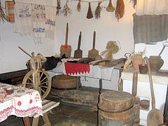 Museo rural de la 'habitación de la bruja'.