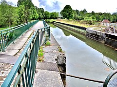 Le Pont-canal sur la Savoureuse