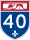 Quebec Autoroute 40.svg