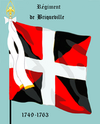 Régiment de Briqueville de 1749 à 1762