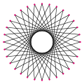 Правильный звездообразный многоугольник 32-13.svg