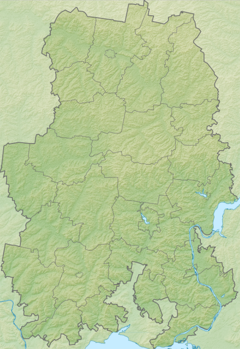Mapa lokalizacyjna Udmurcji