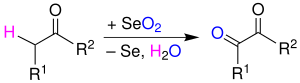 Reaktionsschema Riley-Oxidation