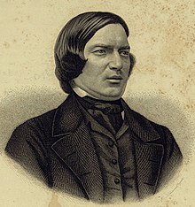 Schumann, por Lämmel, 1840.