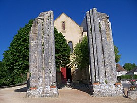 The church in Saint-Raphaël