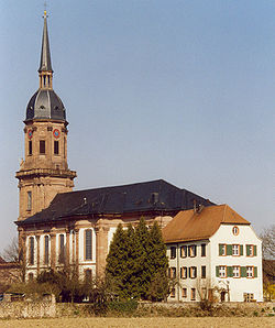 Skyline of Friesenheim