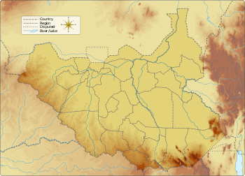 Air campaign of the Heglig Crisis is located in South Sudan