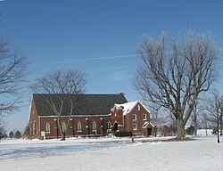 South Union Mennonite Church, U.S. Route 68 just north of West Liberty