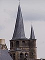De gedraaide toren van de Saint-Côme