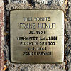 Stolperstein Am Lindenbaum 4 Franz Henle