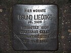 Stolperstein Düsseldorf-Wersten Leichlinger Straße 52 Bruno Liedtke