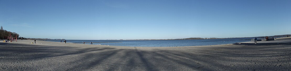 Panorama des Stralsunder Strandes