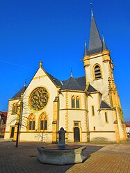 Courcelles-Chaussy - Vue