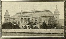 The Old Presidency in Bloemfontein The Presidency, Bloemfontein - page 321 of "Battles of the nineteenth century" (1901).jpg