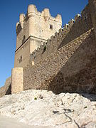 Torre del homenaje y murrala del Castillo