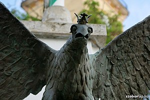 Turul bird in Karcag, Hungary (1996)