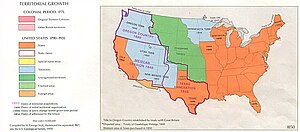 Growth from 1840 to 1850 USA Territorial Growth 1850.jpg