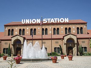 Union Station (Ogden, Utah) - Wikipedia, the free encyclopedia - Union Station in Ogden, Utah, United States, also known as Ogden Union Station  , is located at the west end of Historic 25th Street, just south of the OgdenÂ ...