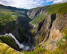 La cascade Vøringfossen.