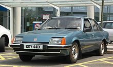 The Vauxhall Carlton Mark I Vauxhall Carlton JRHospital cropped.jpg