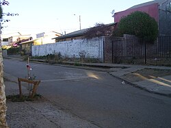 Houses in the Los Navegantes neighbourhood.