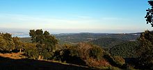 Vue de Gassin et du Golfe de Saint-Tropez depuis Baguairède