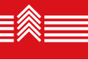 Flagge des Ortes Warmenhuizen
