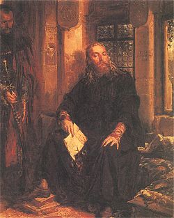 Владислав Белый в Дижоне. Ян Матейко. 1867.