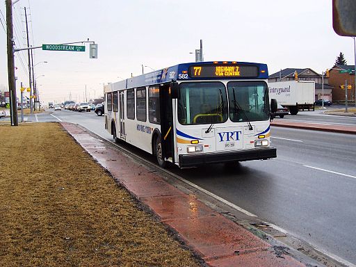 YRT New Flyer D40LF 582