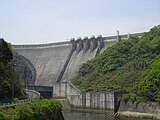 弥栄ダム（小瀬川） 高さ120m