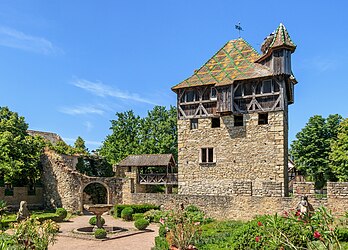 La Tour forte, dans l'écomusée d'Alsace. (définition réelle 5 559 × 4 000)