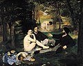 Le Déjeuner sur l'herbe, Édouard Manet, 1863.