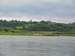 Река Виледь чуть ниже Ильинско-Подомского