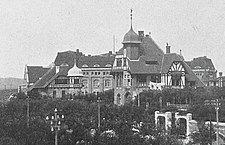 捷成洋行別墅舊影（右側），1910年代