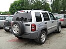 Jeep Liberty (KJ), achteraanzicht