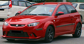 2013 Proton Satria Neo R3 in Cyberjaya, Malaysia (01).jpg