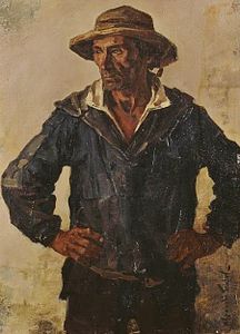 Gourlaouen, pêcheur de Pont-Aven (vers 1911), musée des beaux-arts de Rennes.