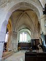 Chapelle latérale sud, vue vers le nord.